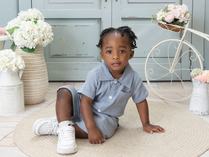 School portrait session