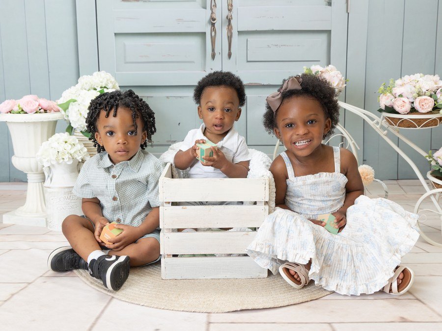 Siblings portrait session