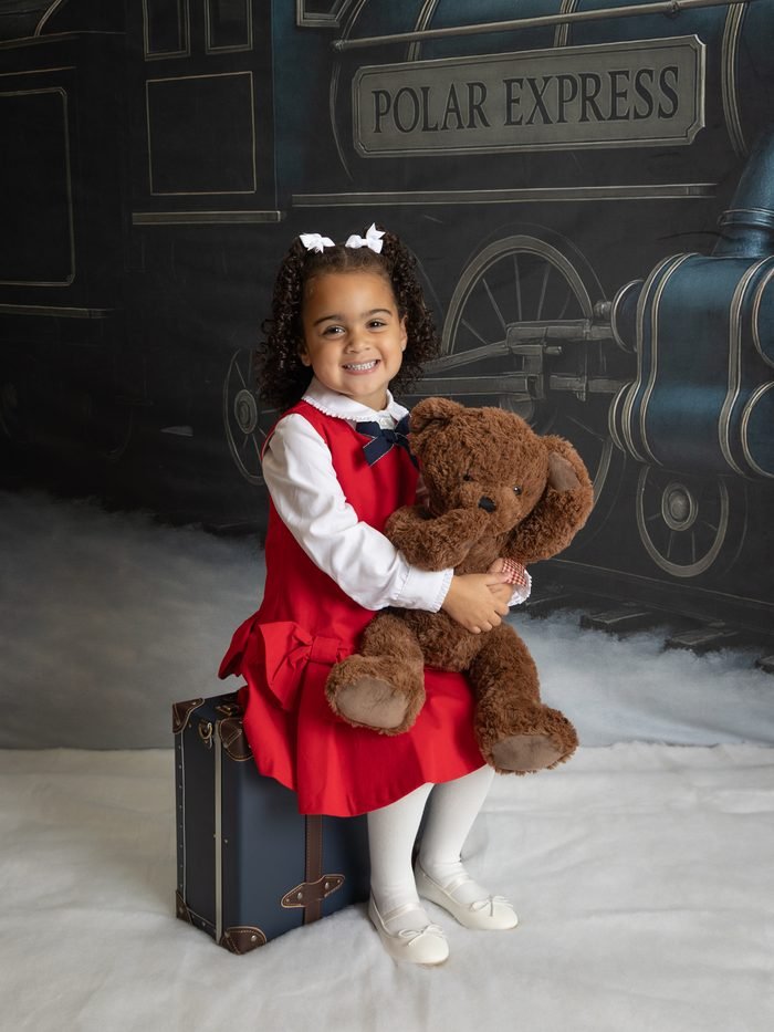 Holiday mini session portrait
