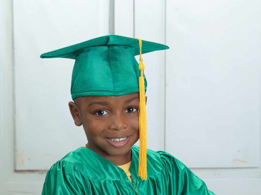 Cap & Gown Portrait sample photo